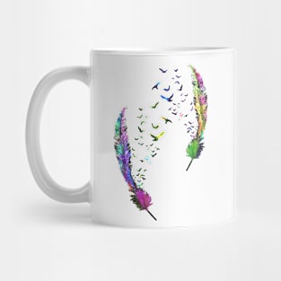 Birds feather Mug